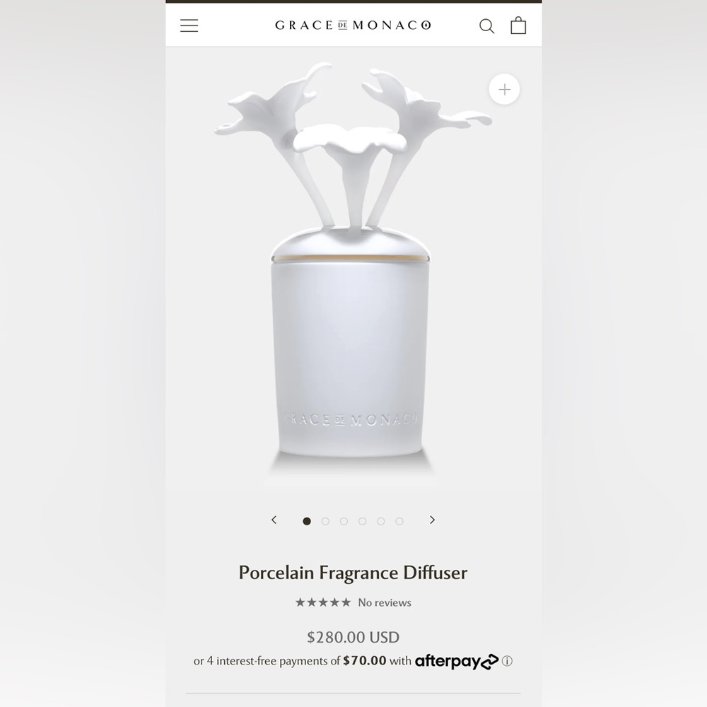 - Grace de Marco Porcelain Oil Diffuser